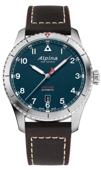 ALPINA STARTIMER PILOT AUTOMATIC PETROLEUM BLUE 41 MM AL-525NW4S26