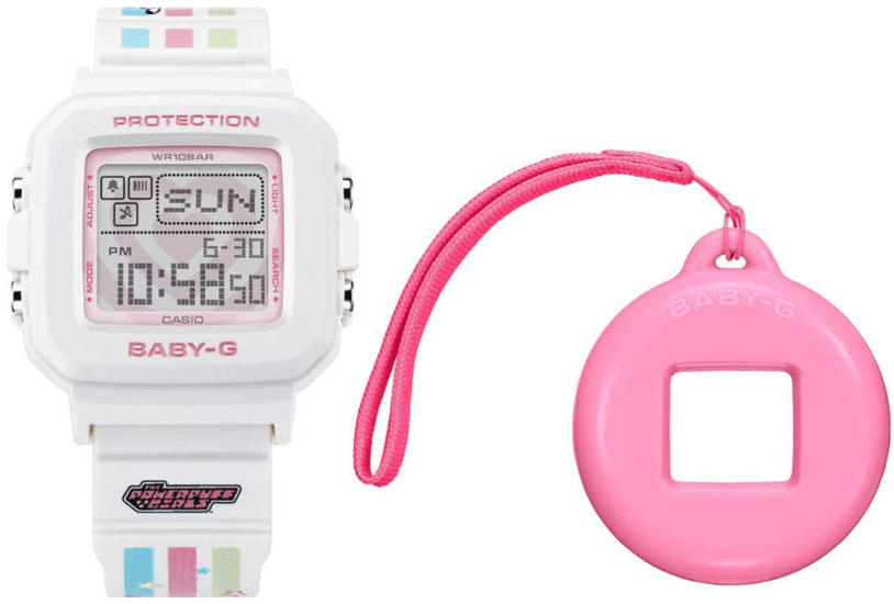 CASIO BABY-G＋PLUS x THE POWERPUFF GIRLS BGD-10KPP-7ER