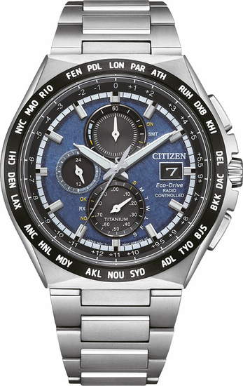 CITIZEN RADIO CONTROLLED SUPER TITANIUM AT8238-84L