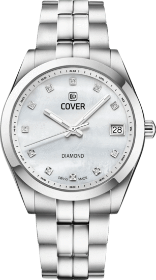 COVER Andara Diamond Watch White Pearl CO210.02