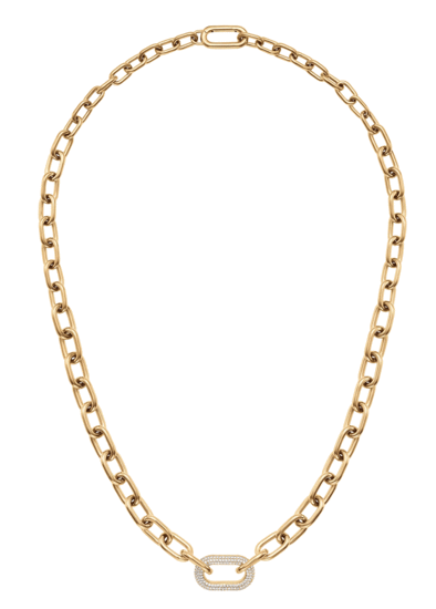 Daniel Wellington Crystal Link Necklace Gold DW00400589