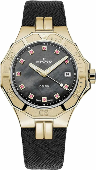 EDOX DELFIN DIVER DATE LADY 53020 37JC NANRUD