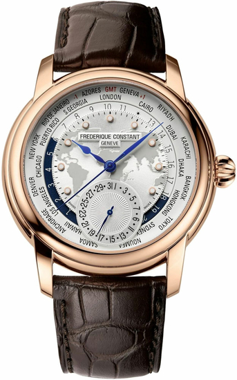 FREDERIQUE CONSTANT MANUFACTURE CLASSIC WORLDTIMER FC-718WM4H4