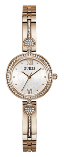 Guess Ladies Rose Gold Tone Analog Watch 27 mm GW0655L3