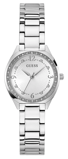 Guess Ladies Silver Tone Analog Watch GW0767L1