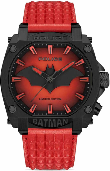 Forever Batman Watch By Police For Men PEWGD0022604 Limited Edition 2000pcs