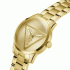 Guess Mens Gold Tone Analog Watch GW0782G1